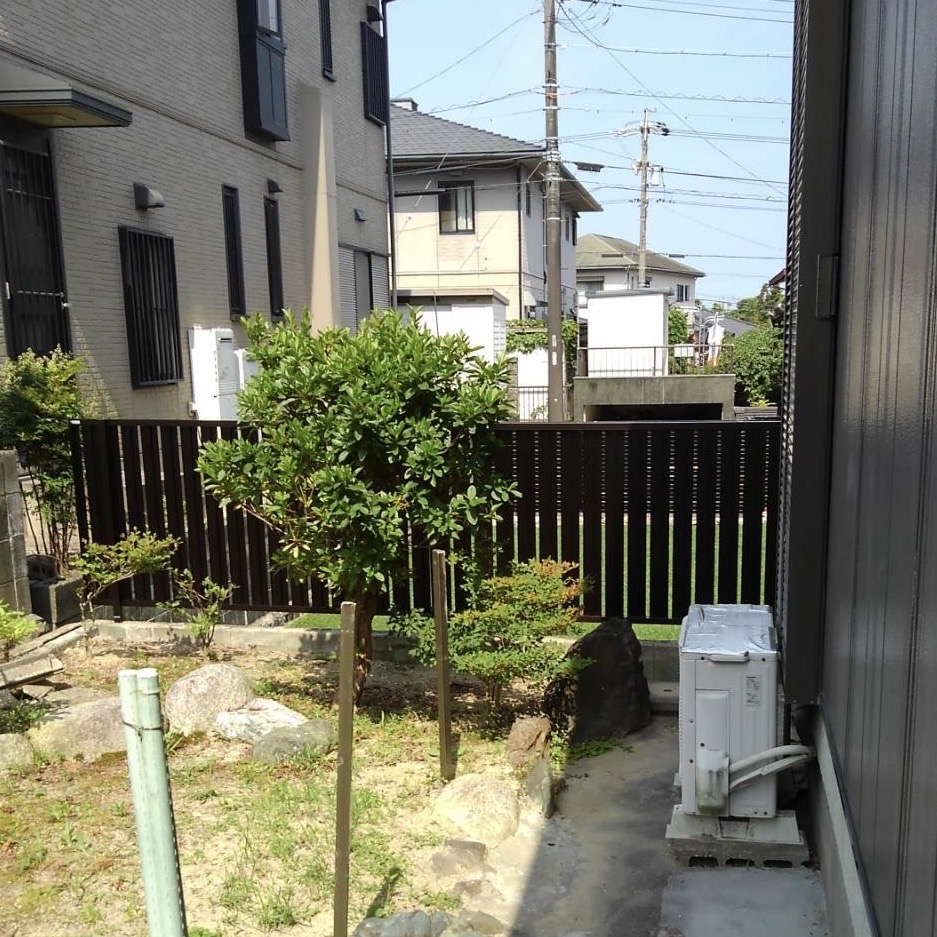 知多市　K様邸　フェンス取付工事 アイキャッチ画像
