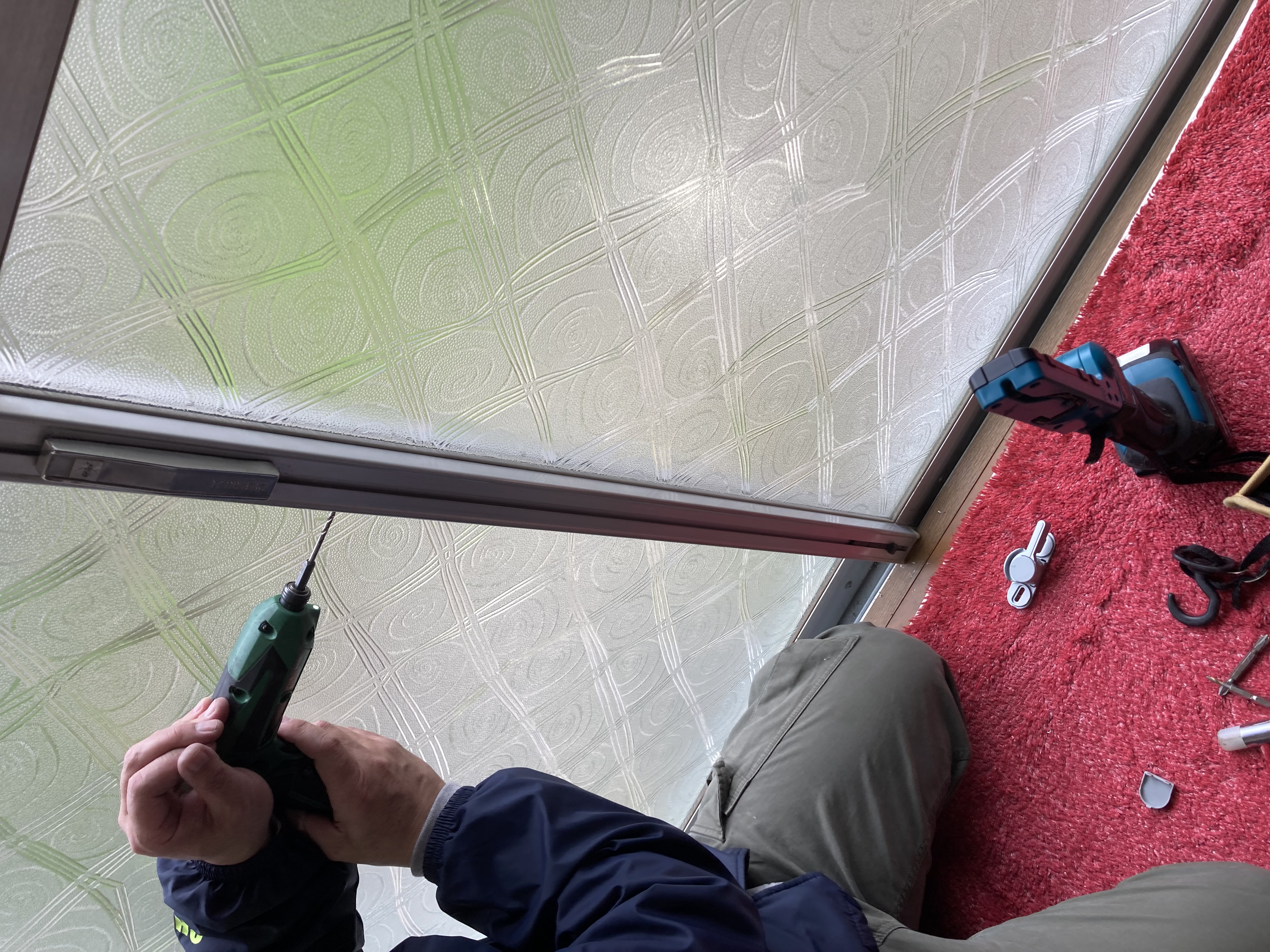 知多市 Ｍ様邸 掃き出し窓鍵交換工事🔐 アイキャッチ画像