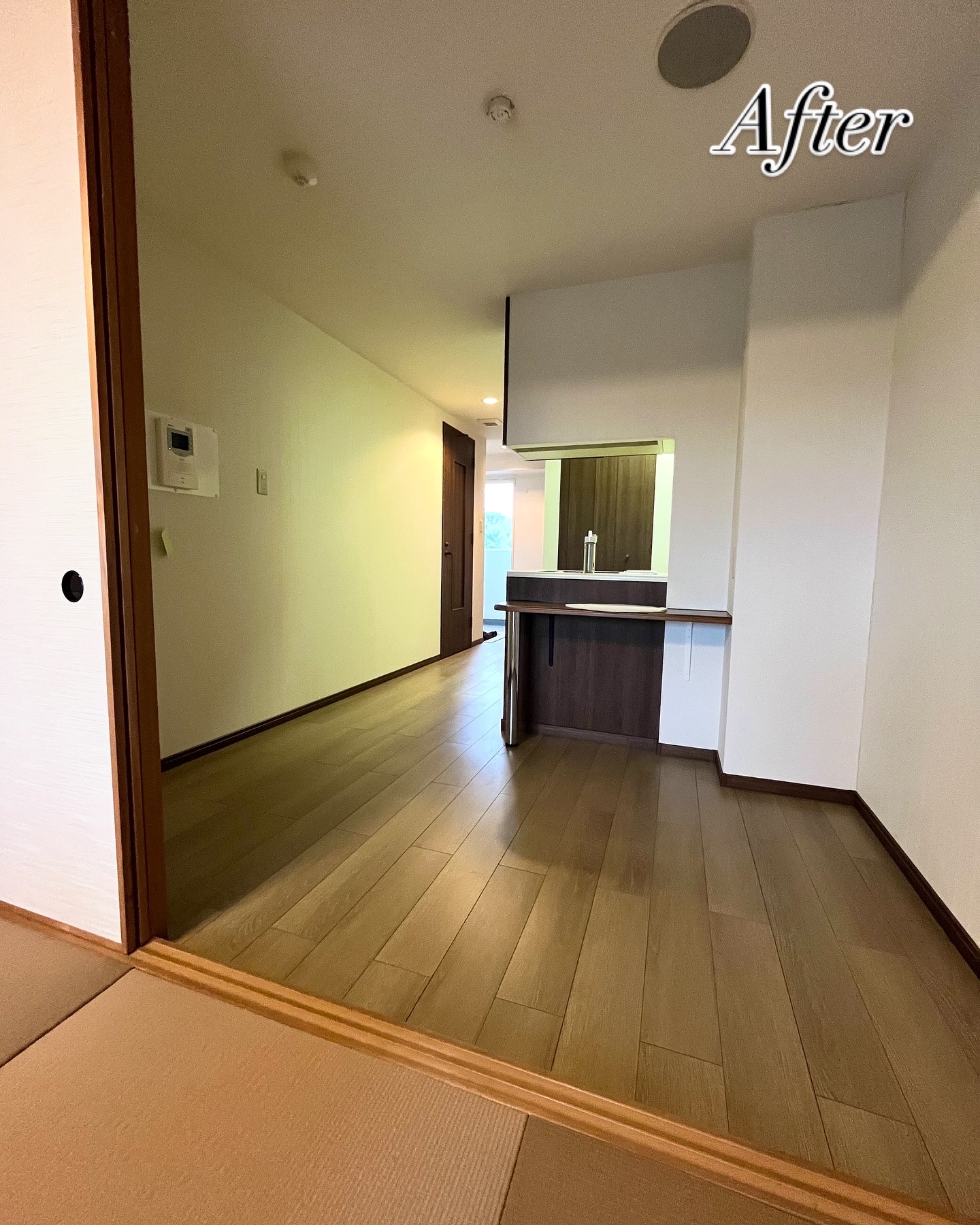 南知多町 M様邸 洋室フロア張り替え🧺 画像