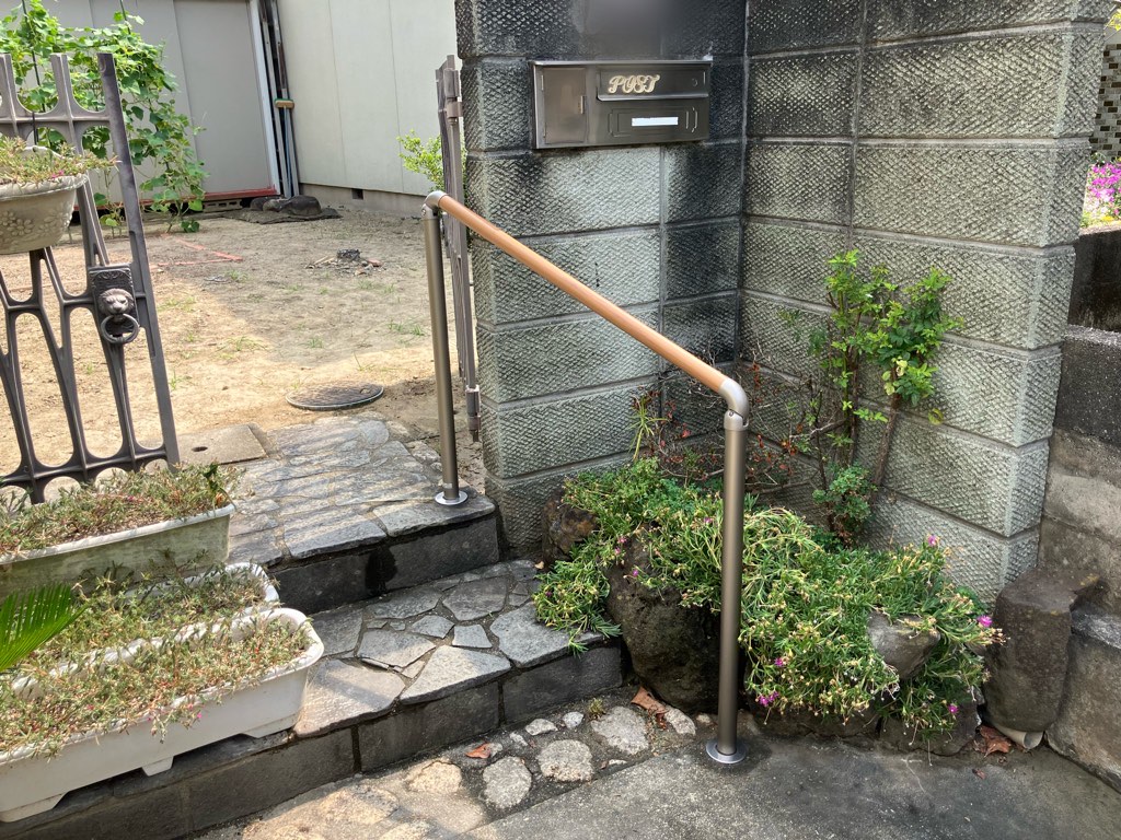 知多市 K様邸 介護用手すり設置👴🏻👵🏻 画像