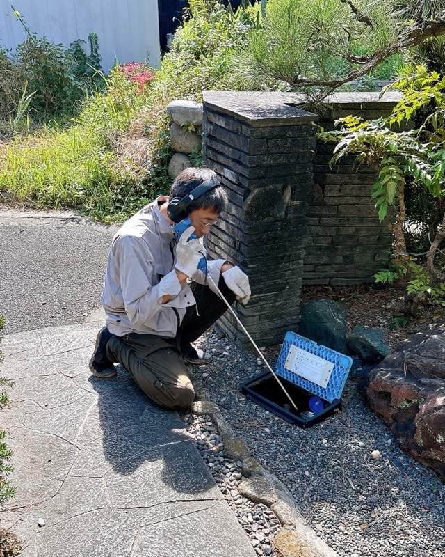 知多市 M様邸 漏水調査🧐 画像