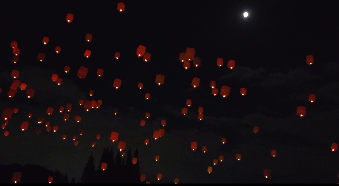 幻想的なスカイランタンイベントで、憧れのラプンツェルの世界に浸ることができました🤩 画像