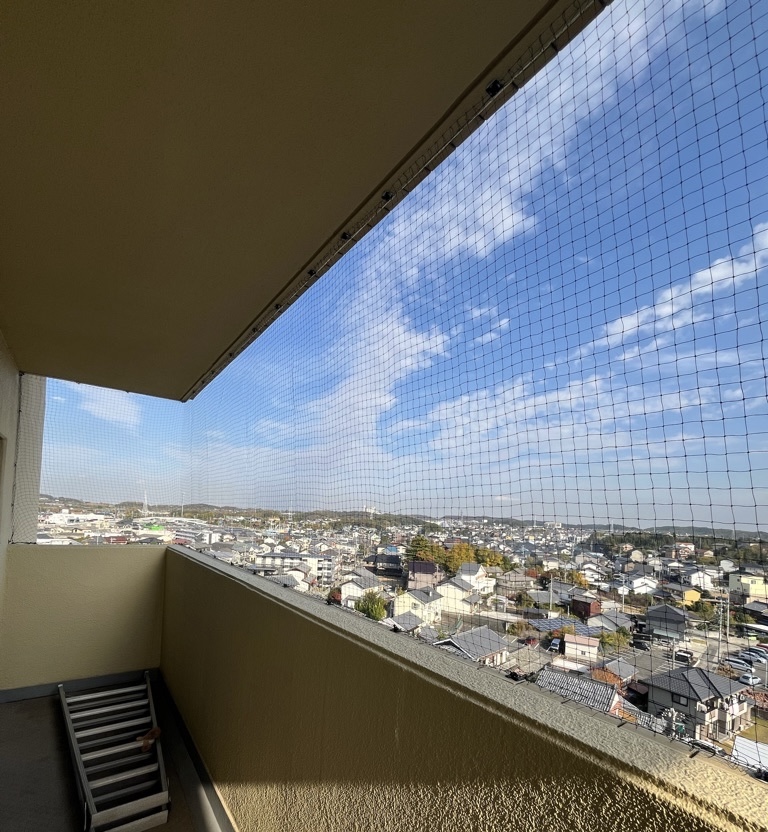 常滑市H様邸 マンション鳥害対策工事🦅 画像