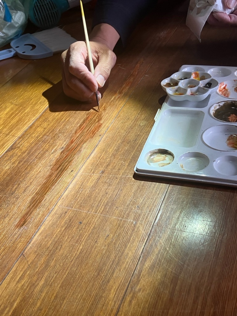 職人技！！！南知多町 フローリングリペア🖌️ 画像