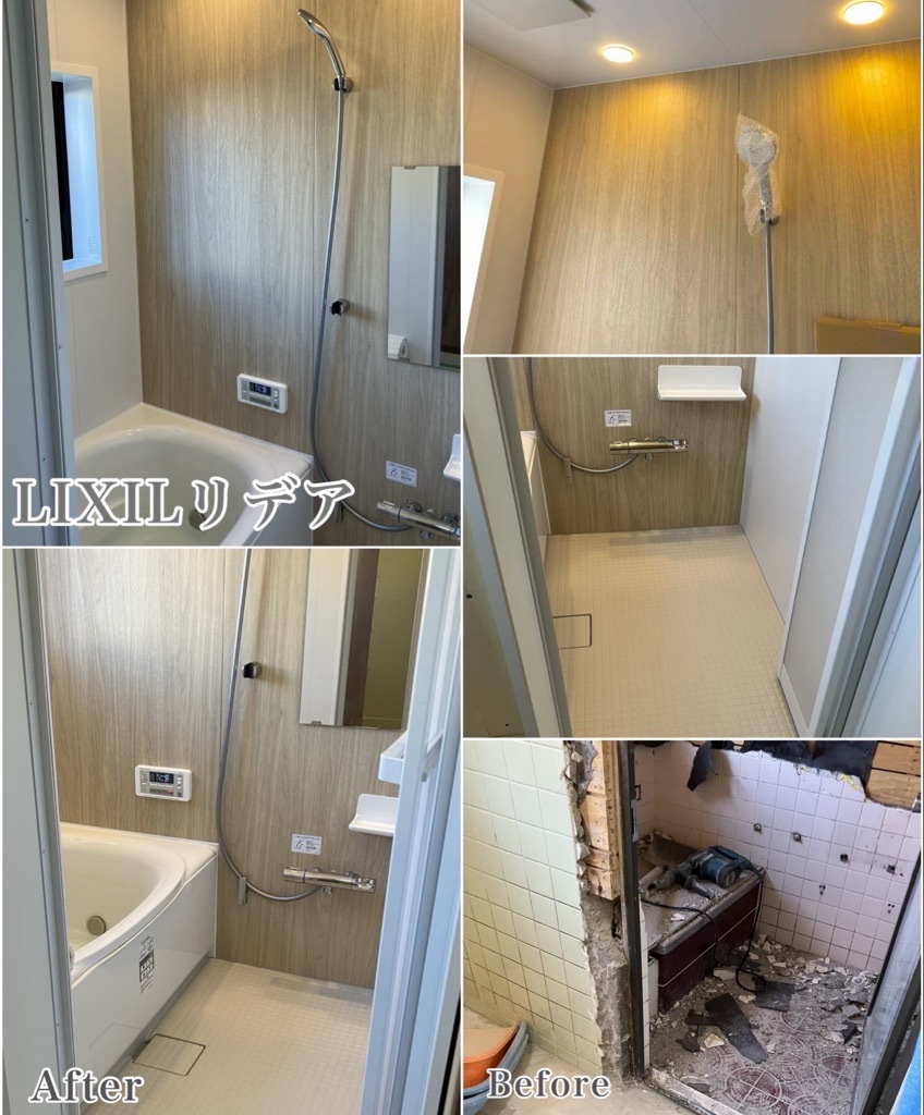 南知多町 Y様邸 浴室リフォーム・洗面所内装工事🛁 画像