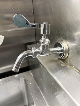 厨房水栓金具交換工事 画像