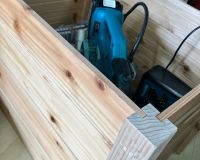 中村社長の廃材を活かした手作り工具収納箱の紹介です✨ アイキャッチ画像