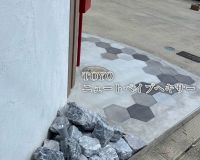 人気のヘキサータイル エクステリア施工事例🐝 アイキャッチ画像