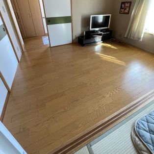 半田市Y様邸　畳からフローリング張替え工事 アイキャッチ画像