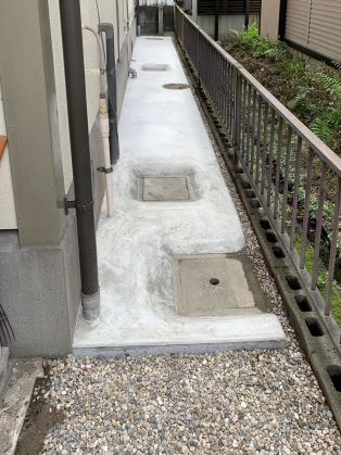 知多市　M様邸　水はけ改善工事 アイキャッチ画像