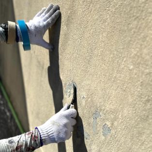 半田市　Y様邸　外部改修工事・擁壁塗装③ アイキャッチ画像