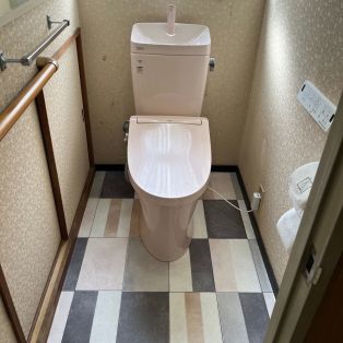 半田市M様邸　トイレ取替工事 アイキャッチ画像