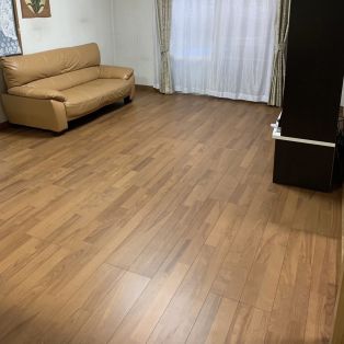 常滑市N様邸　床重ね張り工事をさせていただきました✨ アイキャッチ画像