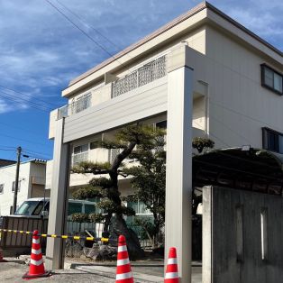 半田市でYKKのタウンゲート取付工事始まりました✨ アイキャッチ画像