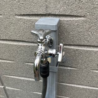 美浜町　O様邸　サンエイ　立水栓金具交換させて頂きました✨ アイキャッチ画像