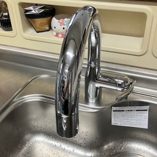 美浜町　O様邸　タカギ　タッチッレス水栓に交換工事させて頂きました✨ アイキャッチ画像
