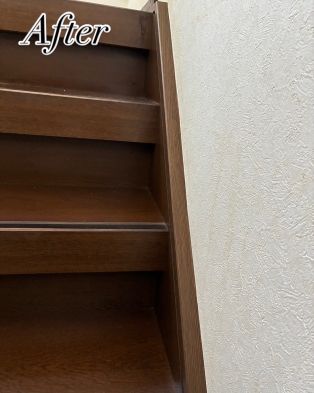 阿久比町 I様邸 階段化粧フィルム張り替え🪆 アイキャッチ画像