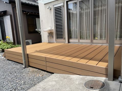 ウッドデッキ取替工事 アイキャッチ画像