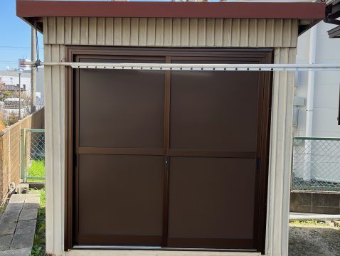 物置扉交換工事 アイキャッチ画像