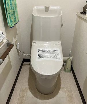 マンショントイレリフォーム及びベランダクリーニング アイキャッチ画像