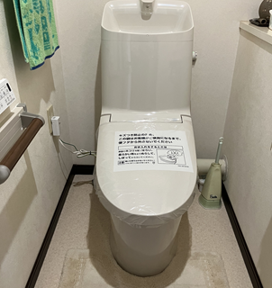 マンショントイレリフォーム及びベランダクリーニング アイキャッチ画像