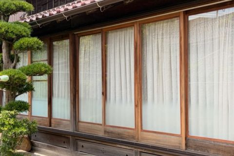 木製ガラス戸補修 アイキャッチ画像