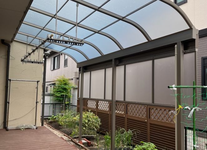 テラス屋根取付工事 アイキャッチ画像